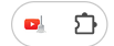 Pinned YouTube History Cleaner toolbar icon